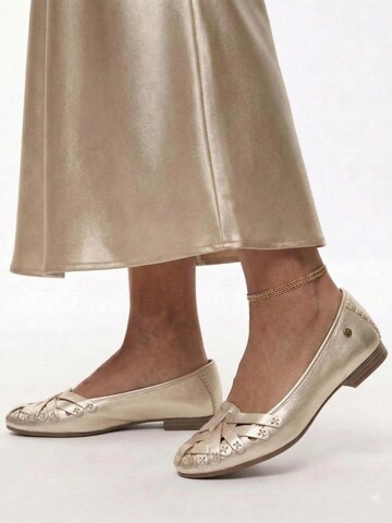 Maciejka Ballerina 'P7542-41/00-0'‌‌‌‌‌‌‌‌‌‌ in Gold