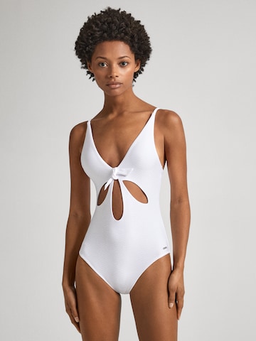 Pepe Jeans Swimsuit in White