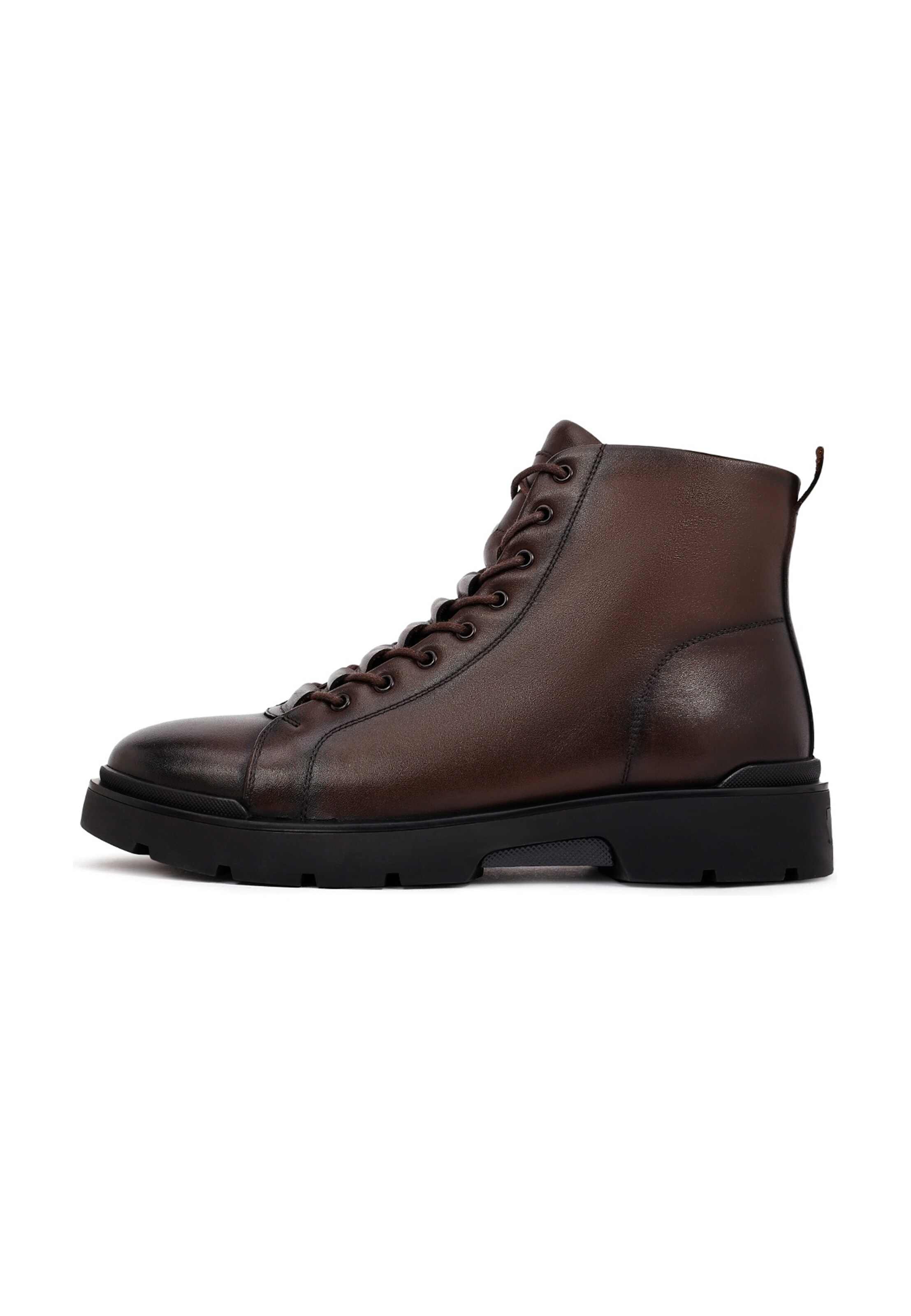Derimod Lace-Up Boots in Brown: front