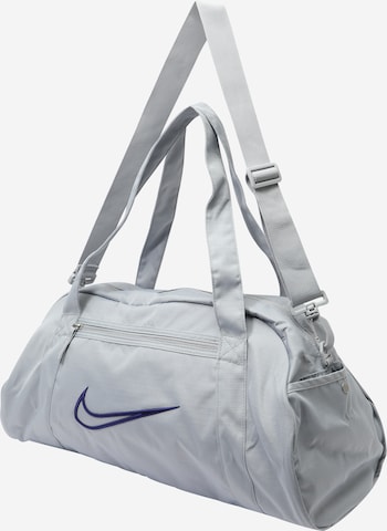 NIKE Sports Bag 'Gym Club' in Grey: front