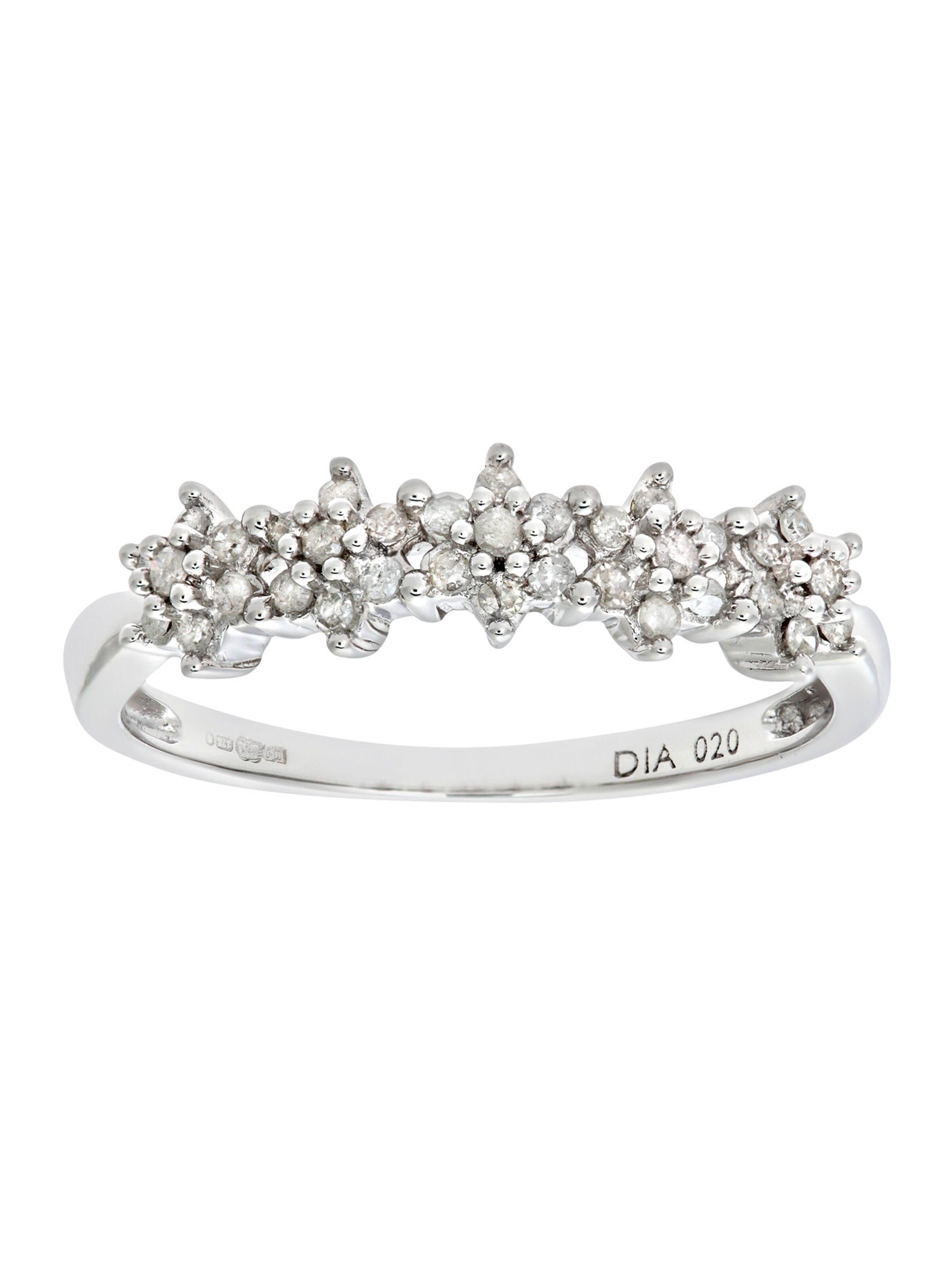 DIAMANT LETERNEL Ring‌‌‌‌‌‌‌ in Silber: Vorderseite