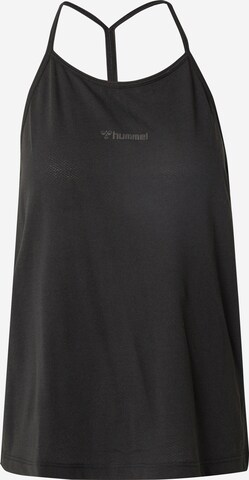 Hummel Sporttop 'VANJA' in Schwarz: Vorderseite