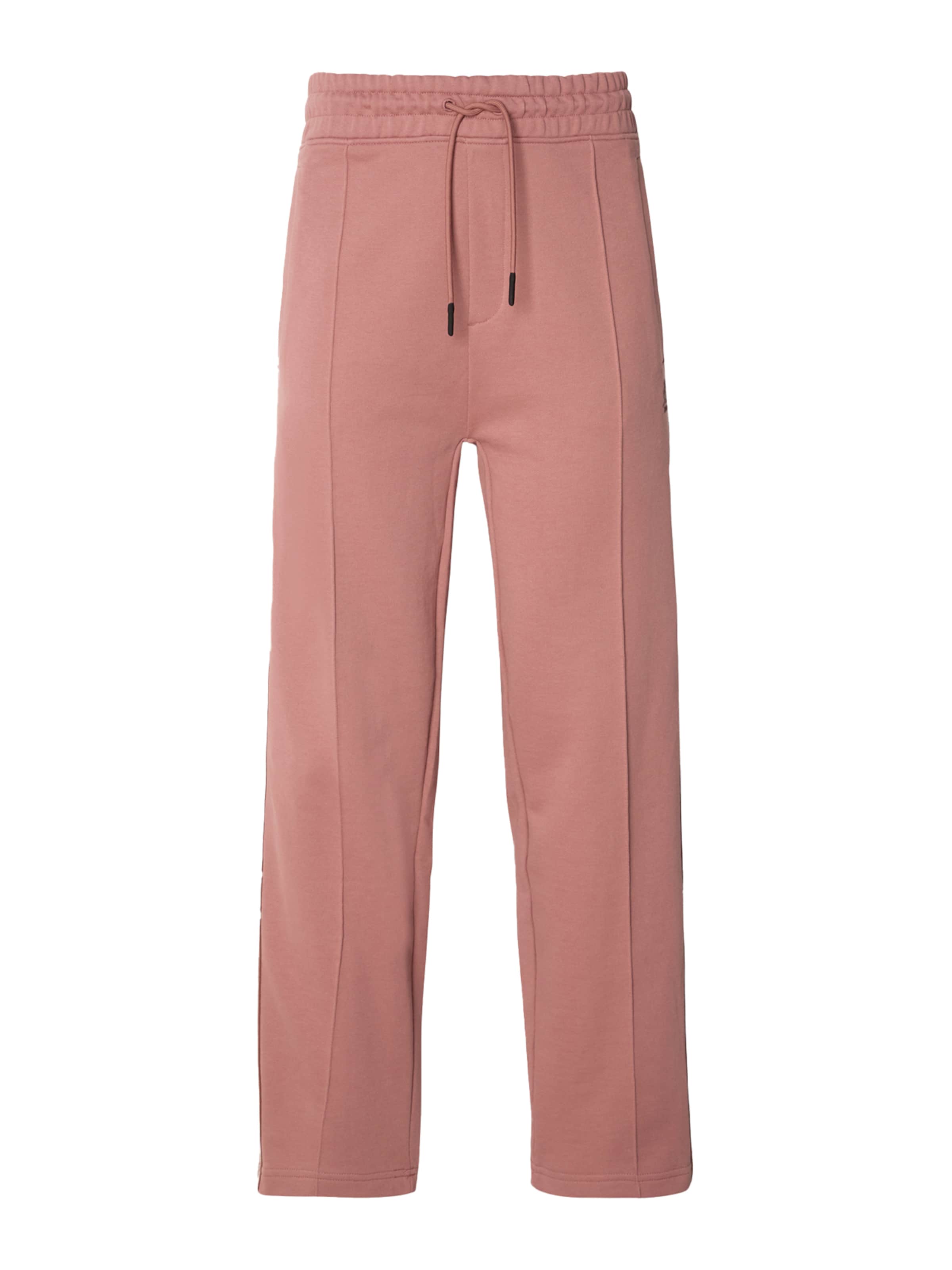 Loosefit Pantalon 'Dishorte' HUGO en rose : devant
