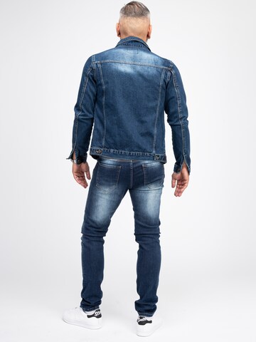 Rock Creek Slimfit Jeans in Blau