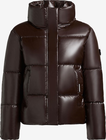 Veste d’hiver 'Rinja2 Shiny' khujo en rouge : devant