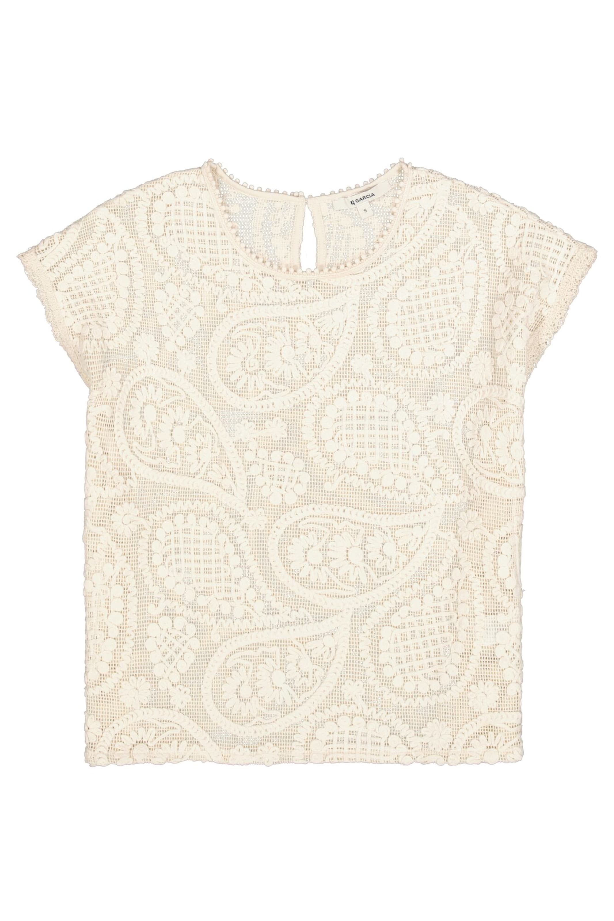 GARCIA - Blusa en beige: frente