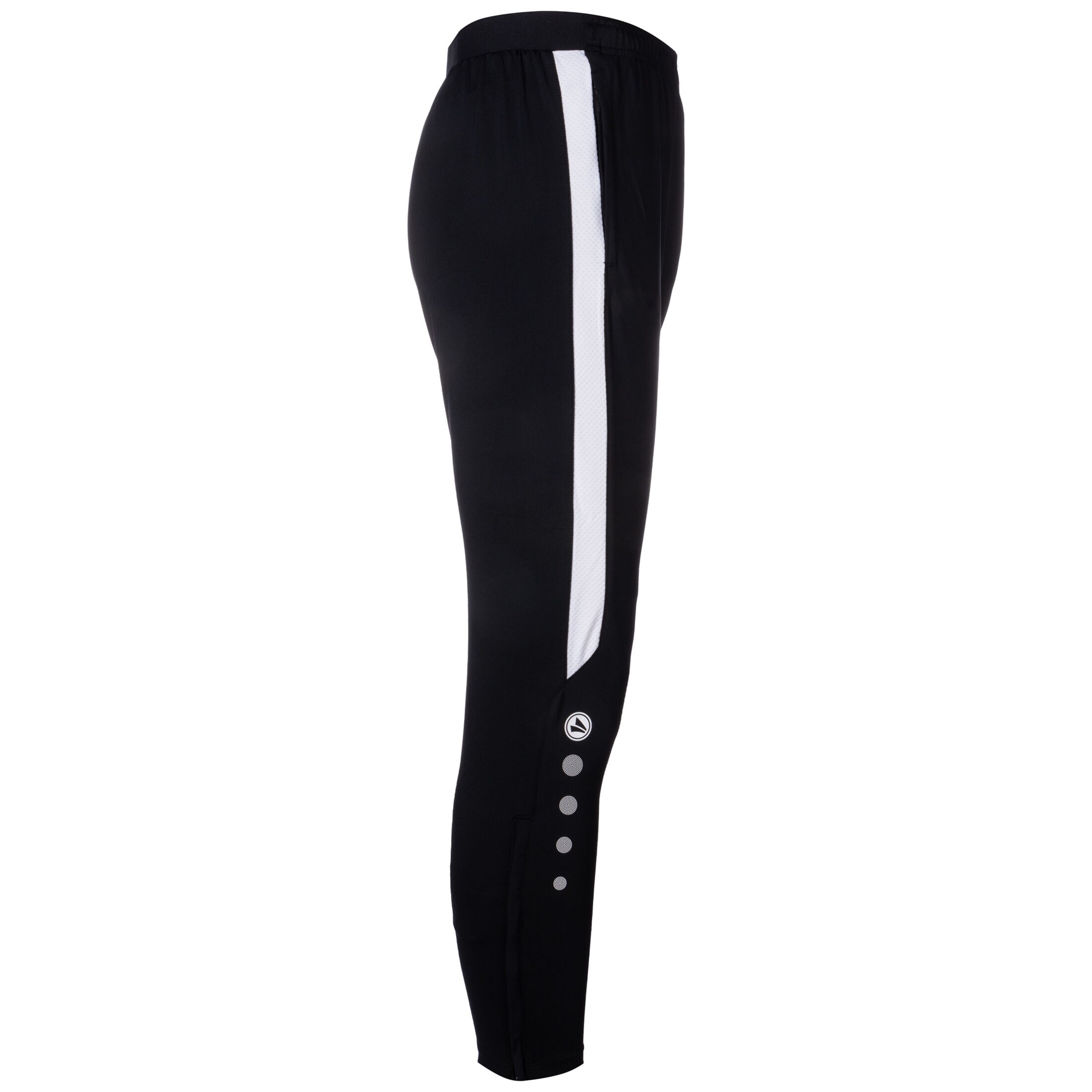 JAKO Tapered Sporthose in Schwarz