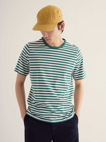 Maglietta 'Seven Seas Sailor' di Seasalt Cornwall in verde: frontale