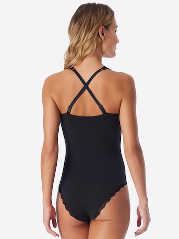 Body ' Unique Cotton ' SCHIESSER en noir