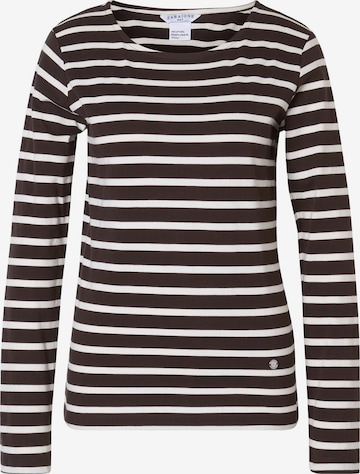 ZABAIONE - Camiseta 'Sa44rah' en marrón: frente