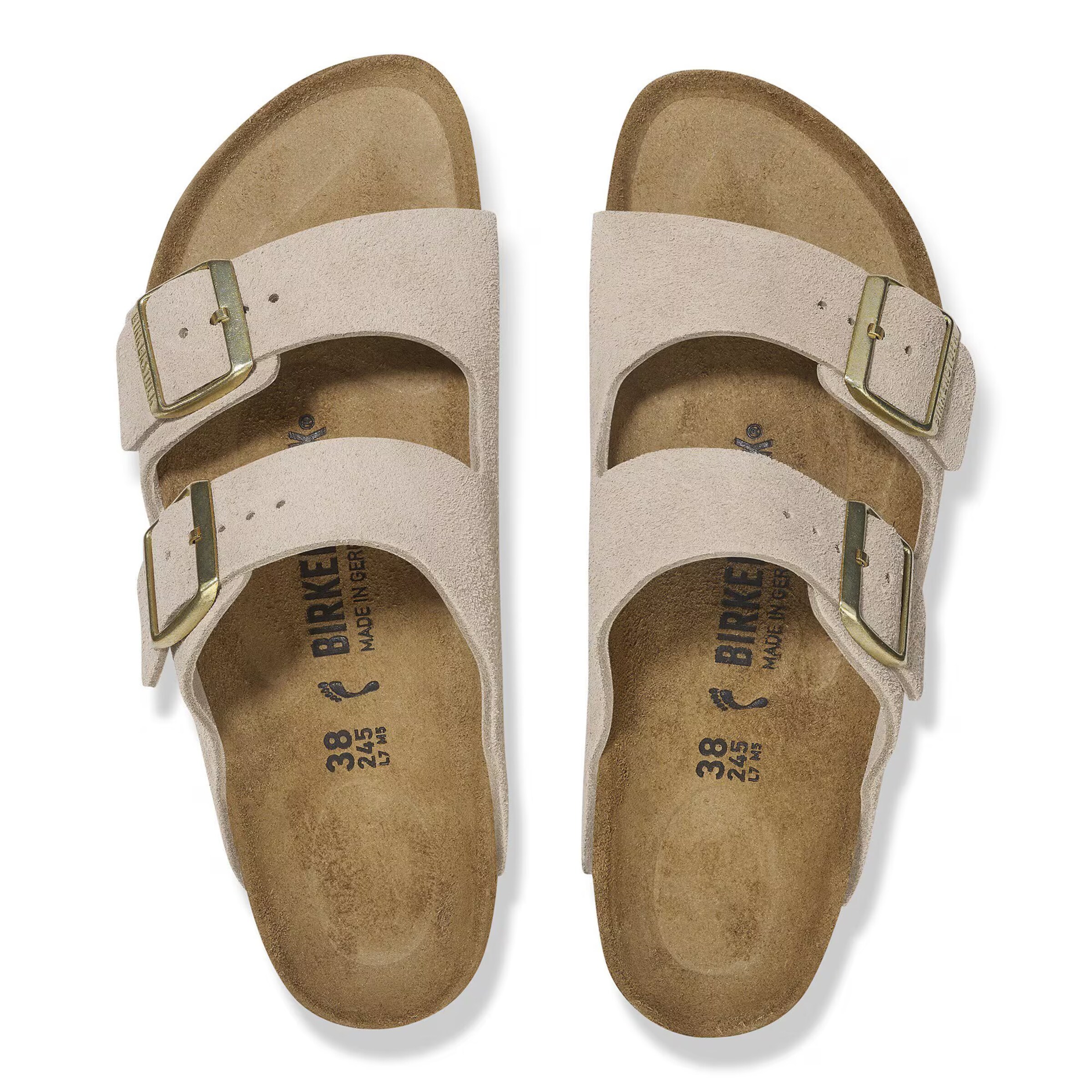 BIRKENSTOCK Pantolette in Beige