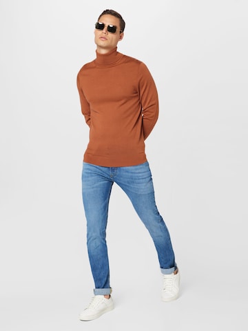 Calvin Klein Sweter w kolorze brązowy