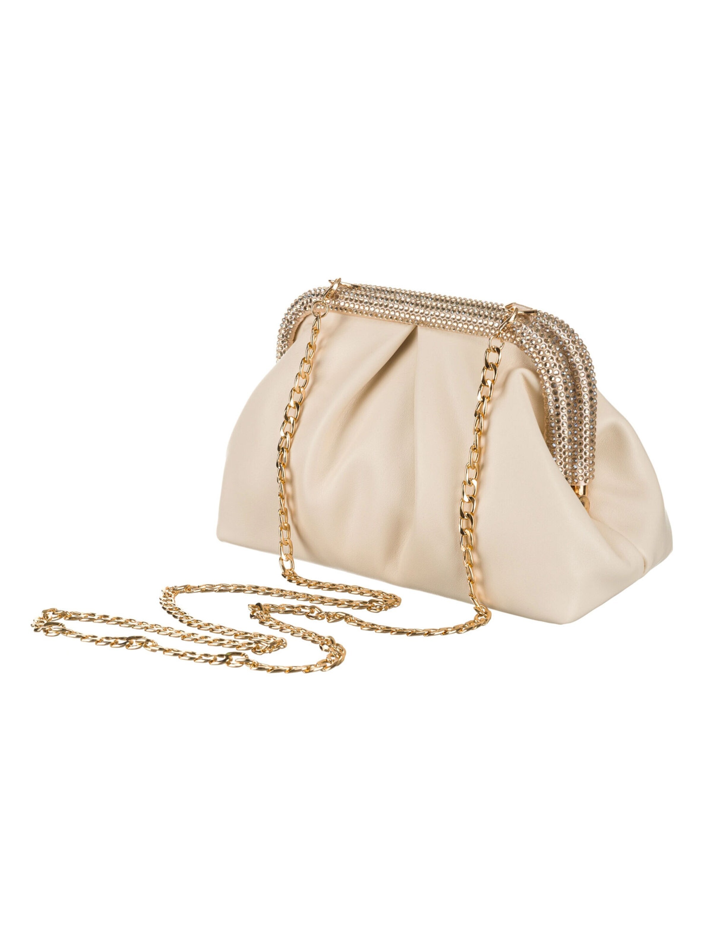 Tomshop24-7 Clutch 'Rovicky Megan' in Beige
