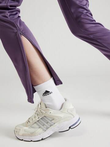 ADIDAS SPORTSWEAR Regular Workout Pants 'Tiro' in Purple