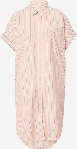 Monki - Vestido camisero en rosa: frente