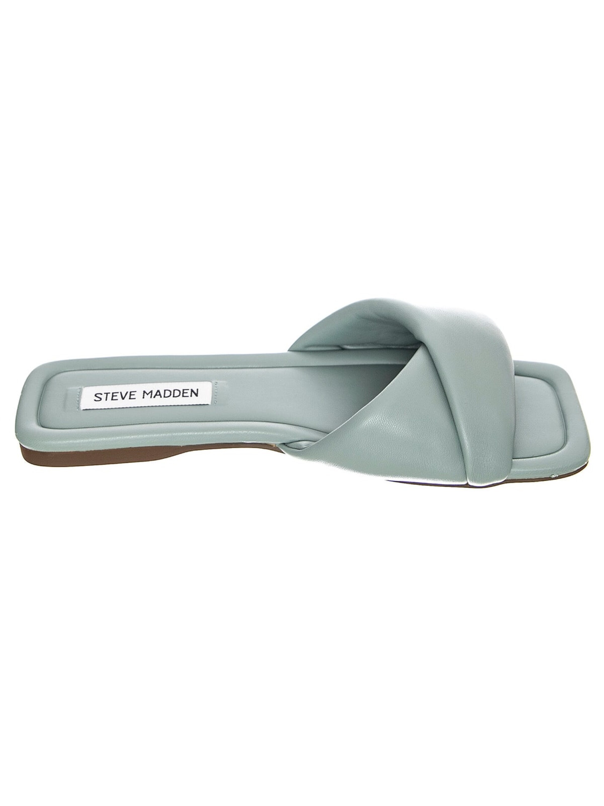 STEVE MADDEN Klapki 'SAINTS SAGE' w kolorze zielony