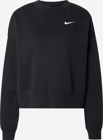 NIKE Athletic Sweatshirt 'Essentials' in Black: front