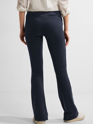 CECIL Boot cut Pants in Blue