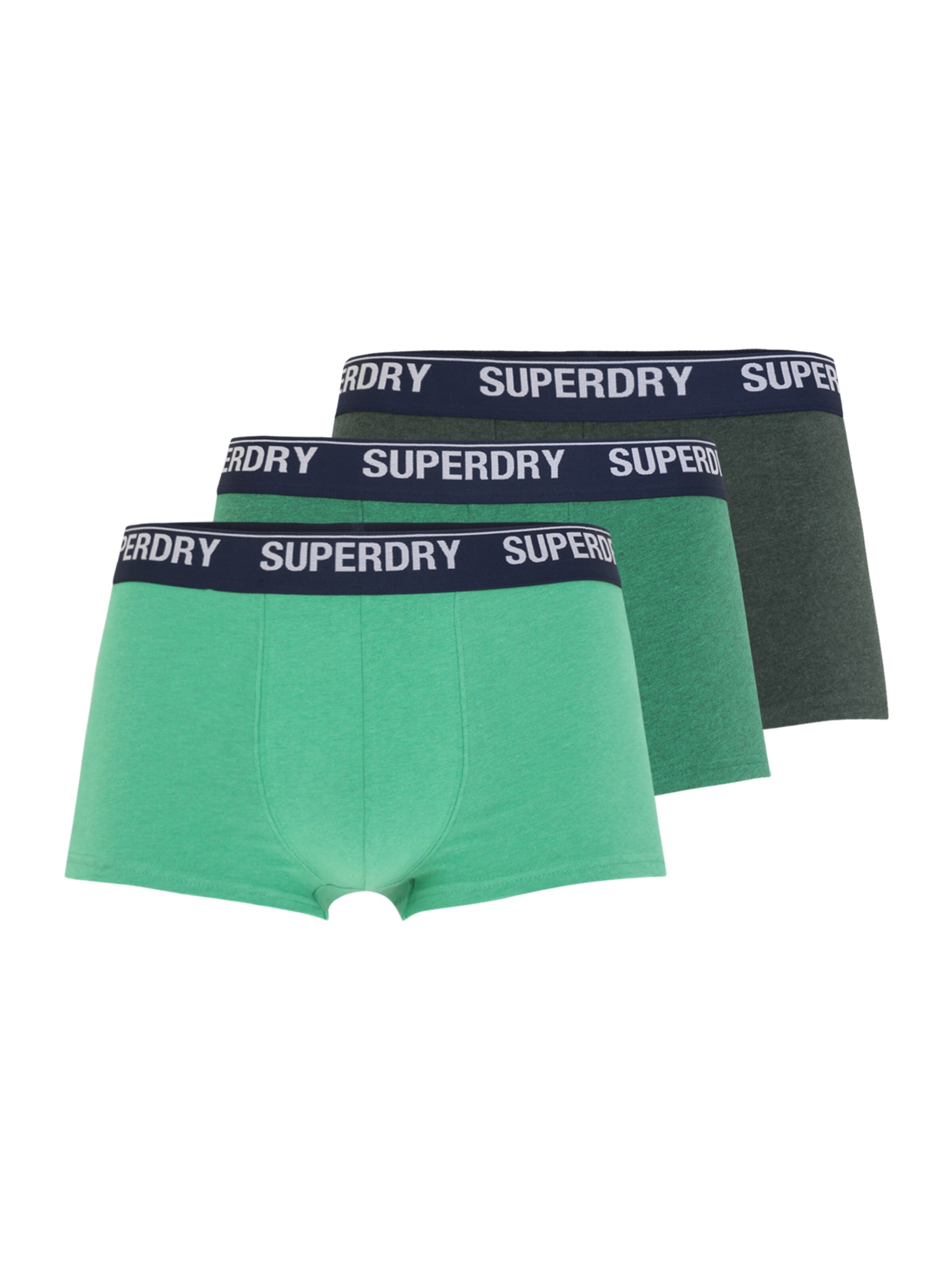 Superdry & Co Boxershorts in Grün: Vorderseite