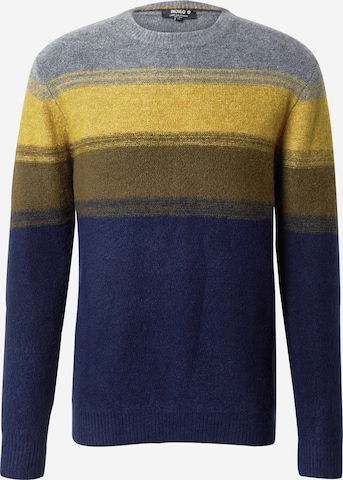 INDICODE JEANS Sweater 'Cervesa' in Blue: front