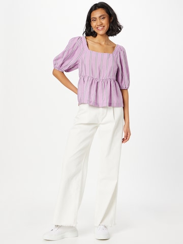 ICHI Blouse 'ELDA' in Purple