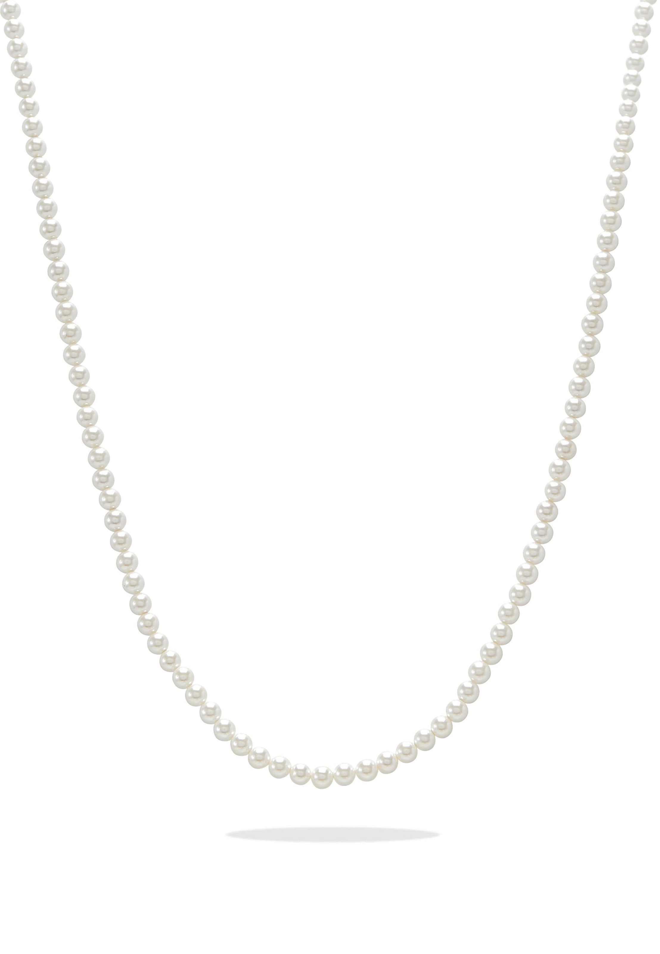 Commen Lines Necklace in White
