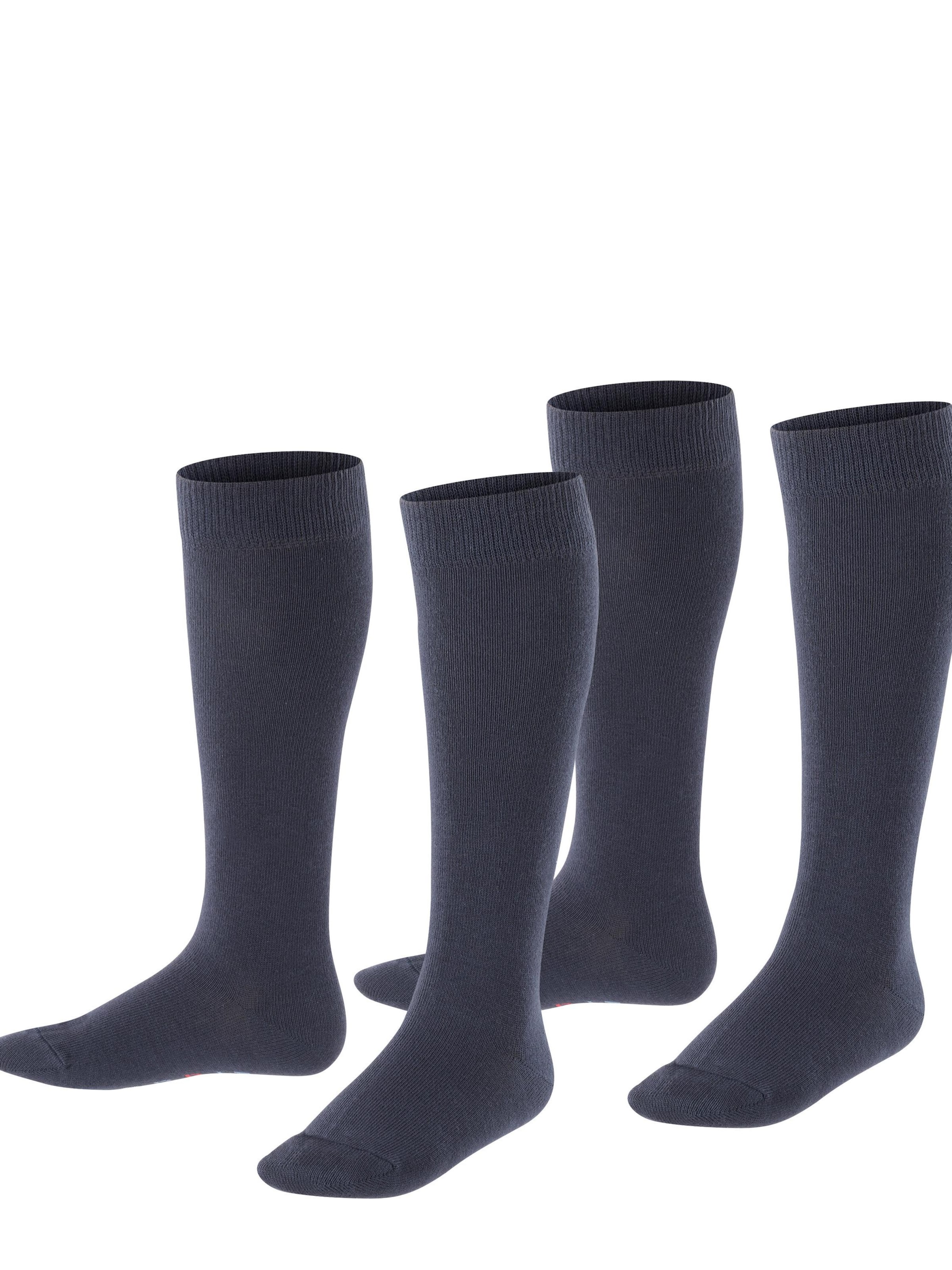 ESPRIT Socks 'Foot Logo 2-Pack' in Blue: front