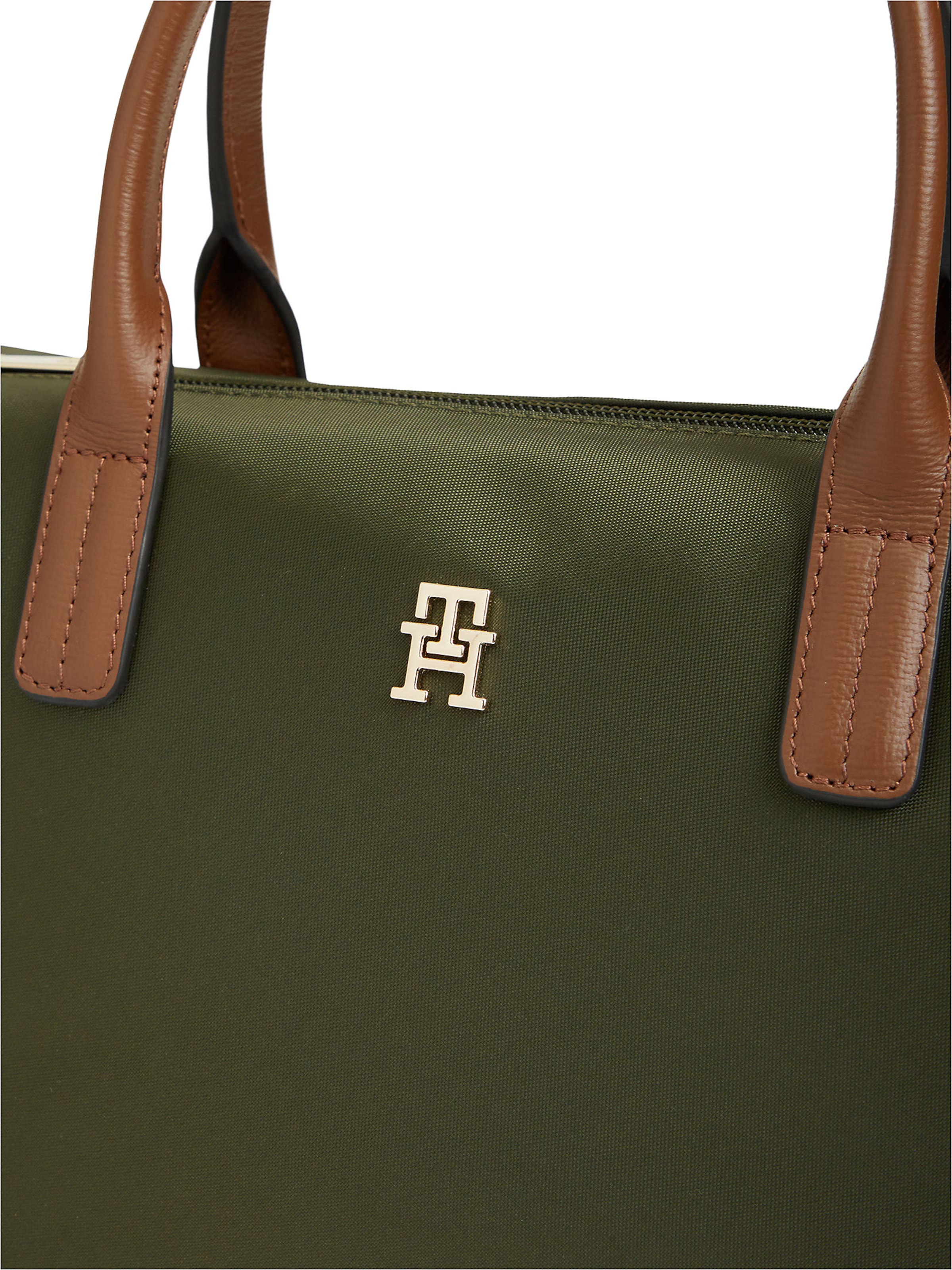 TOMMY HILFIGER Handbag 'Popette' in Green