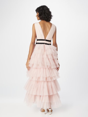 Robe de soirée 'TIERED' True Decadence en rose