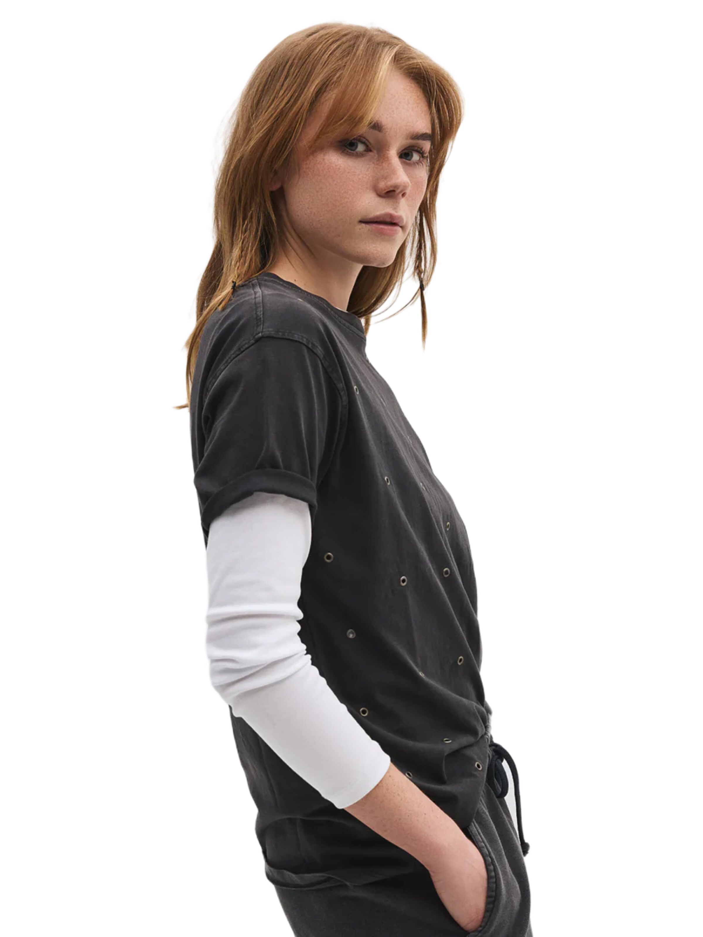 No Matter What Shirt in Grijs