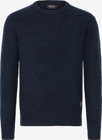 INDICODE JEANS Sweater ' IDBratram ' in Blue: front