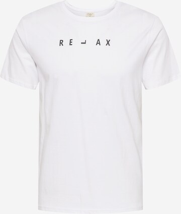 Hailys Men Тениска 'Relax' в бяло: отпред