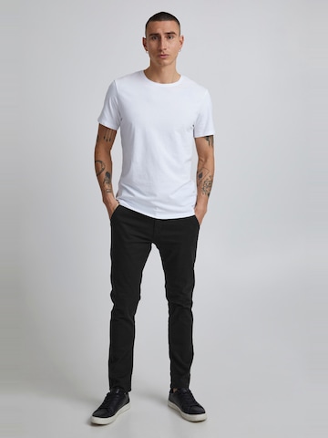 BLEND Slimfit Chinohose 'Natan' in Schwarz