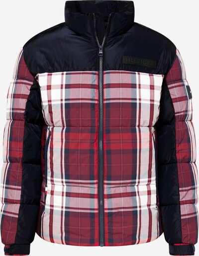 TOMMY HILFIGER Veste d’hiver 'New York' en bleu marine / rouge / blanc, Vue avec produit