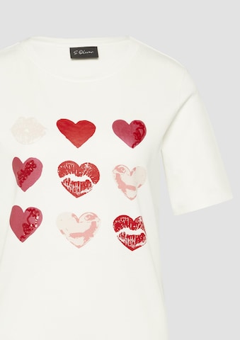 s.Oliver BLACK LABEL Shirt in Beige