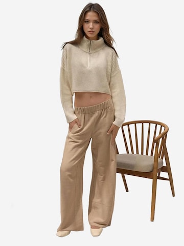 Pullover di Hiccup in beige