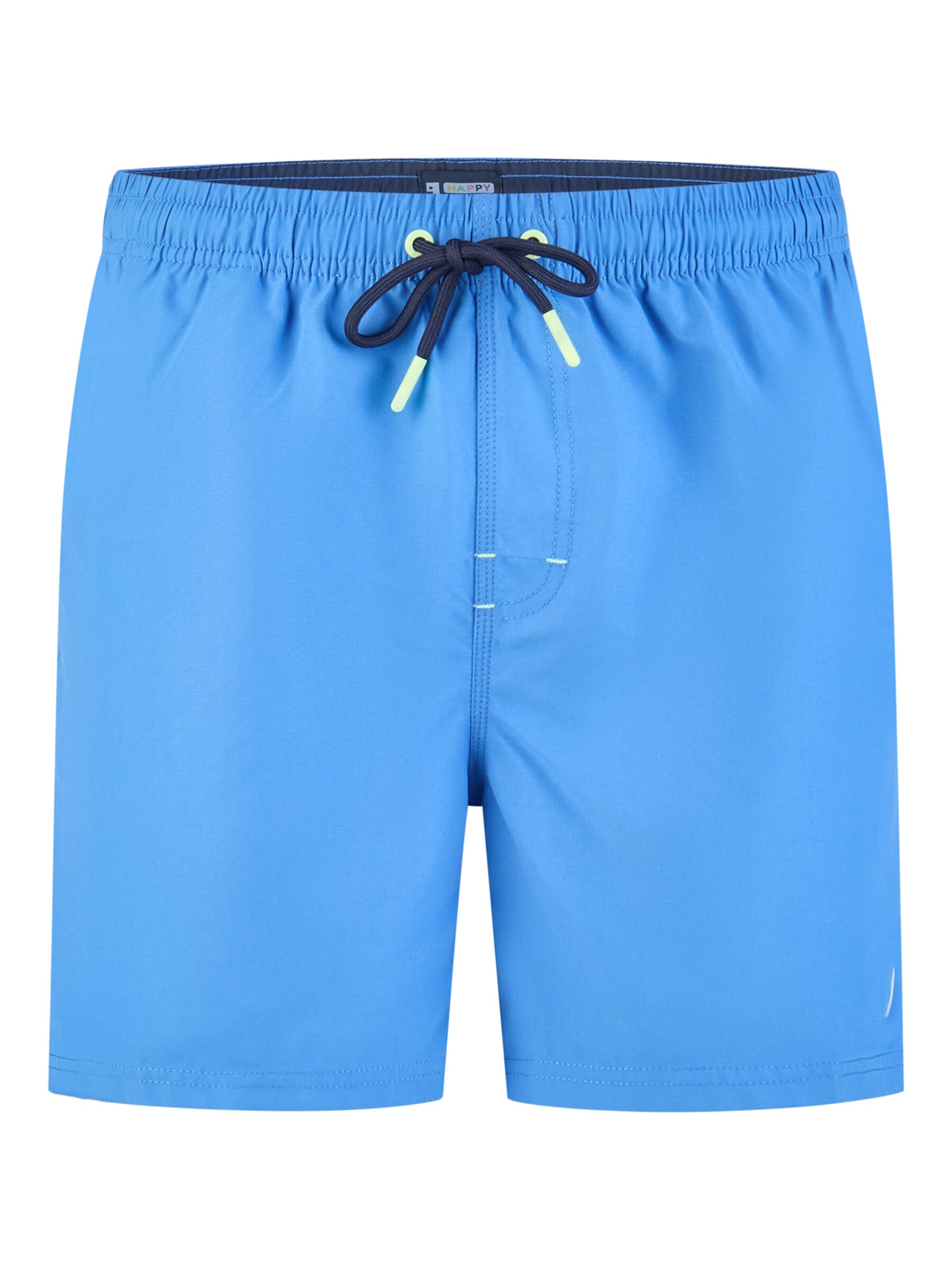 Happy Shorts Board Shorts in Blue: front