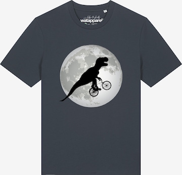 T-Shirt 'Flying TRex' Watapparel en gris : devant