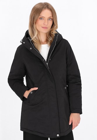 DreiMaster Klassik Winter parka in Black: front