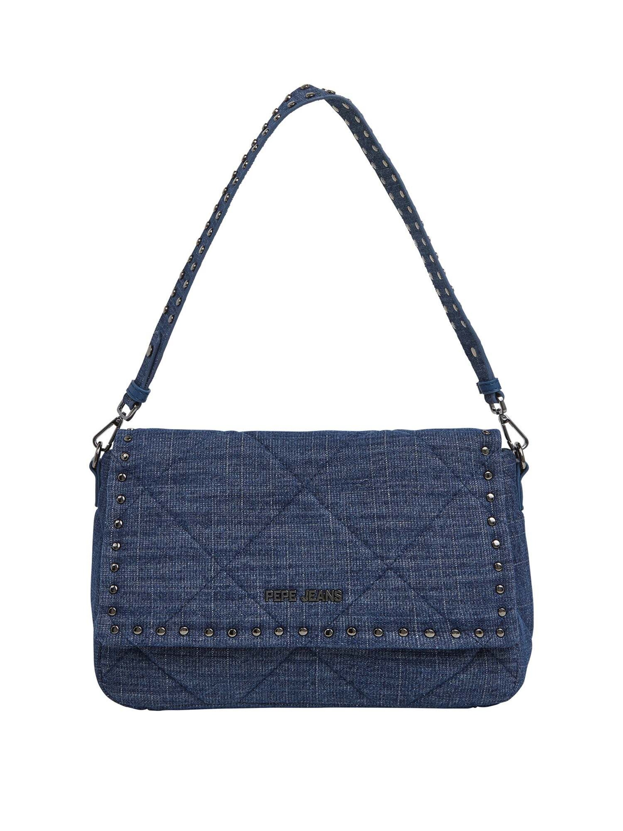 Pepe Jeans Tasche  ' GEM ' in Blau: Vorderseite