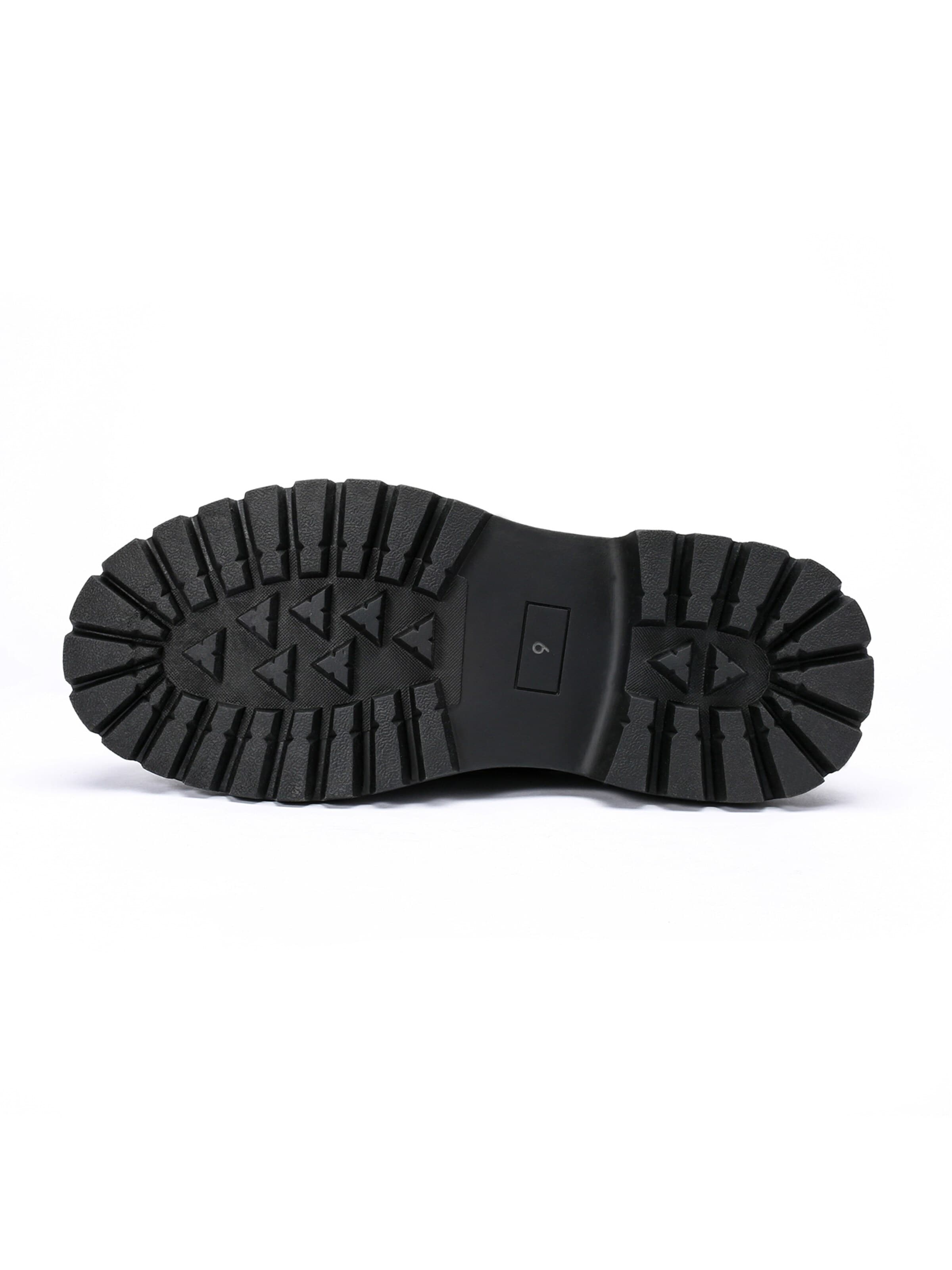 ALLTHEMEN Schnürschuh 'Schicht'‌‌‌ in Schwarz