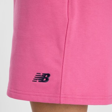 new balance - regular Pantalón deportivo 'Athletics' en rosa