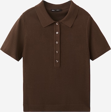 Pullover 'TENCYP' di MANGO in marrone: frontale