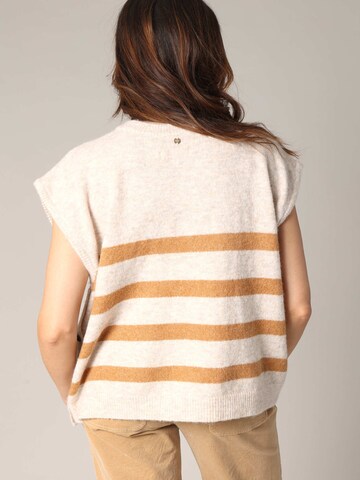 Tops en tricot 'BIRDY' Deeluxe en beige