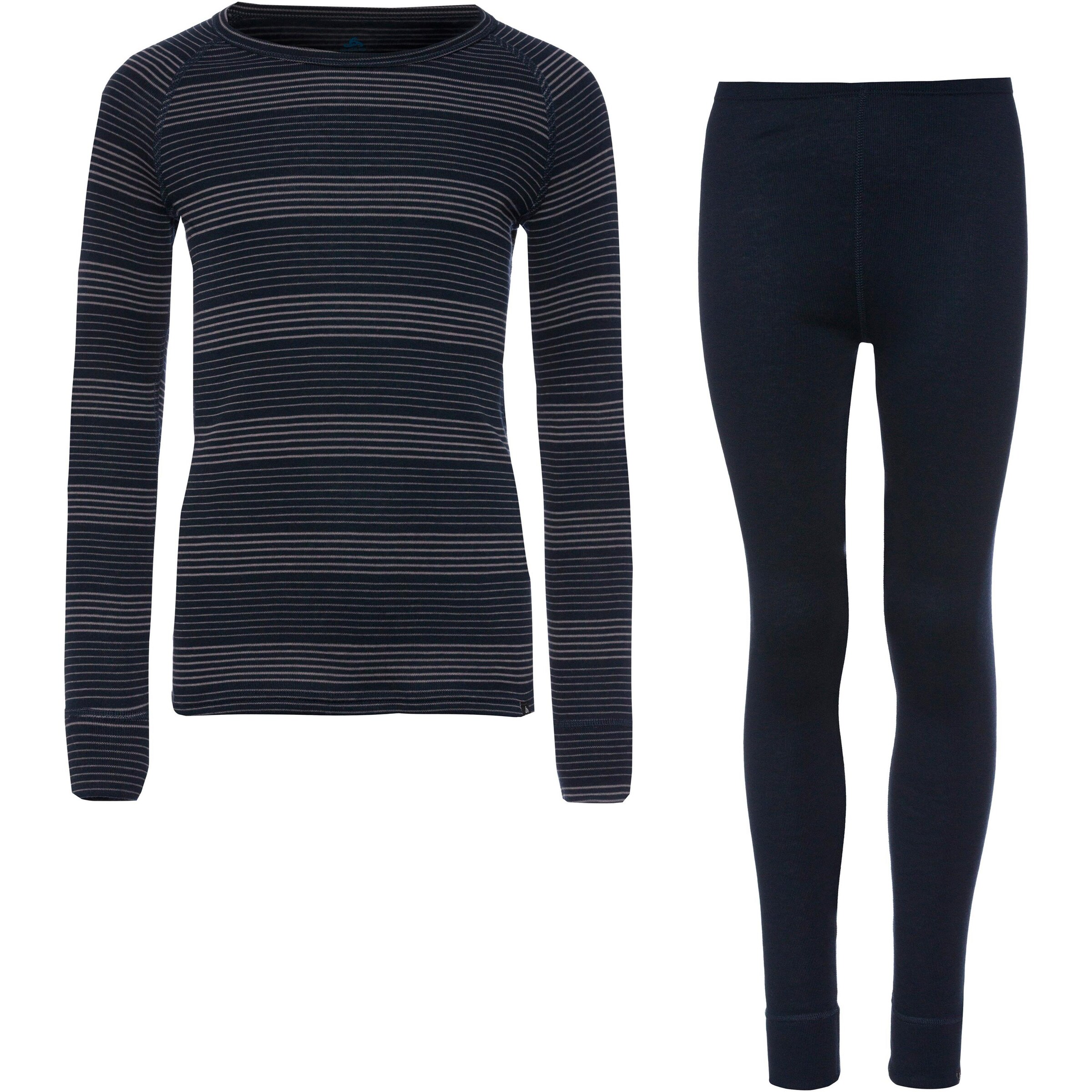 ODLO Performance Underwear 'Active Warm' in Black: front