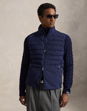 Vestă de la Polo Ralph Lauren pe albastru: față