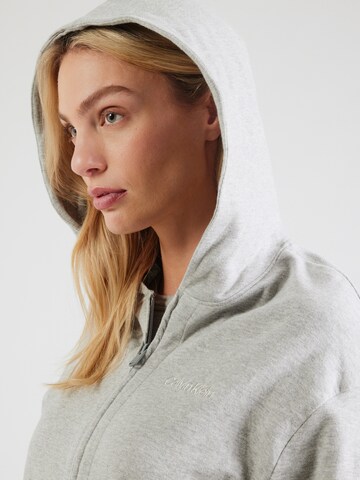 Calvin Klein Кофта на молнии в Серый