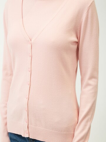 Influencer Strickjacke in Pink
