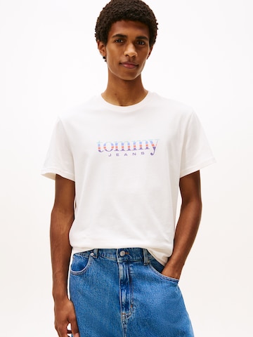 Tommy Jeans Särk, värv valge: eest vaates