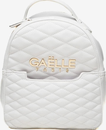 Gaelle Paris Backpack 'GAACW03081' in White: front